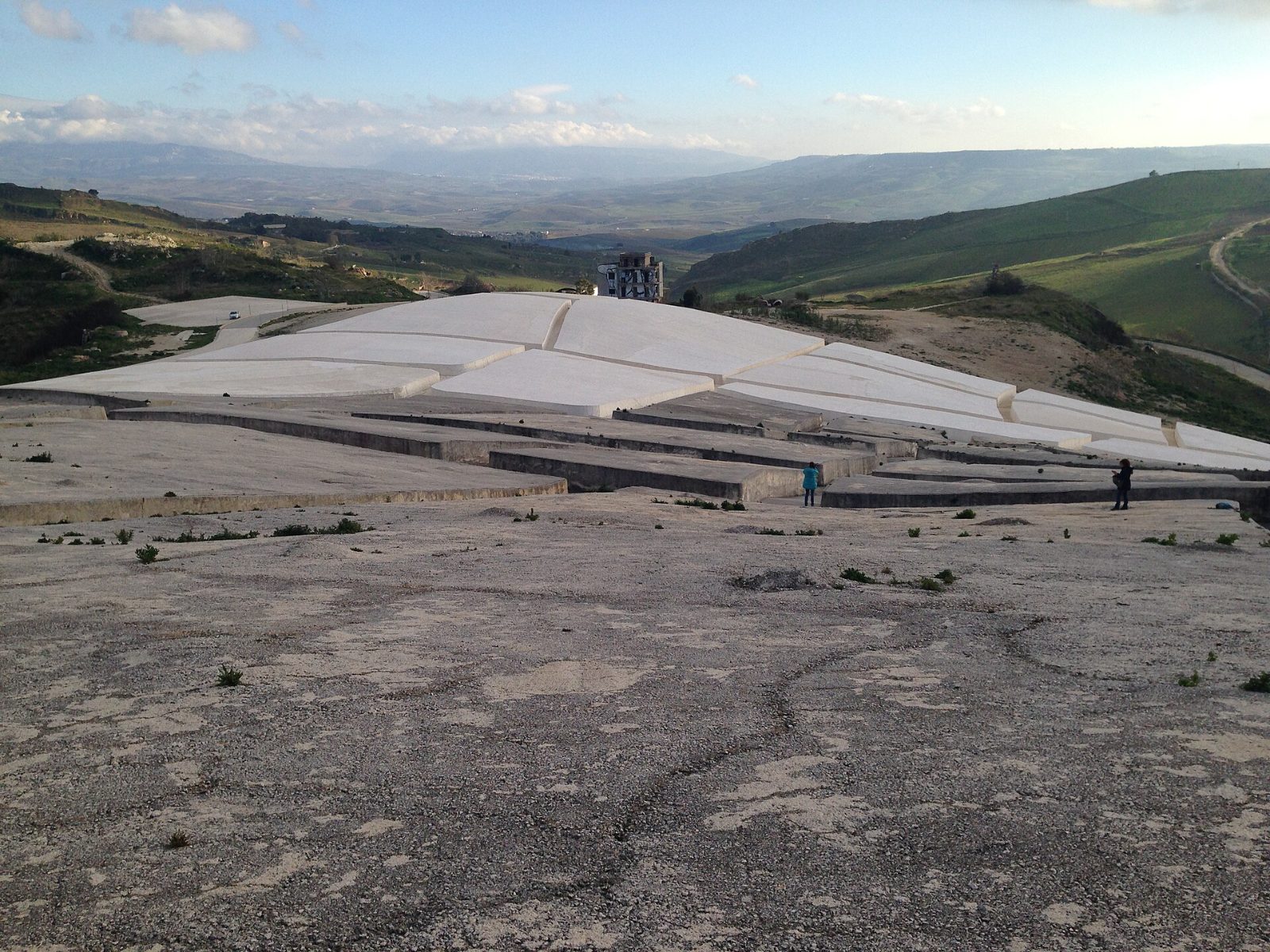 Il Cretto di Burri a Gibellina